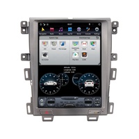 Autoradio Android, 64 go, Carplay, GPS, écran Tesla, Audio, lecteur multimédia, unité centrale, stéréo, pour voiture Ford EDGE (2007-2014)