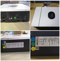 Système d'énergie solaire hybride 3000W 5000W, kit de panneaux monocristallins, contrôleur PWM MPPT, 220V 380V, montage au sol pour la maison