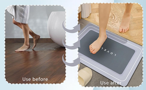 Alfombra de Entrada Rectangular de Goma Antideslizante, Delgada, Resistente a la Corrosión, de PVC Moderno, con Estampado Animal, Lavable a Máquina - Product Image 6