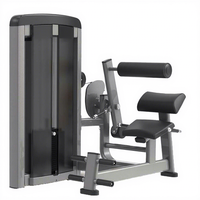 Mesin Latihan Punggung Komersial Gym Fitness Factory Direct Pin Loaded Lower Back Trainer |   Peralatan Olahraga Baja Q235 Mendukung OEM