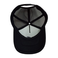 Casquettes trucker snapback 6 panneaux 100% coton à visière incurvée avec logo brodé et dos en maille respirante pour le sport