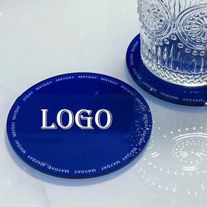 Nuevo Posavasos Redondo de Acrílico de Lujo, Creativo y Colorido, de Alta Calidad, para Tazas de Café, para Mesa - Product Image 5