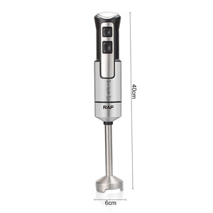 RAF Kitchen Hand Blender With 4 Blade, Easy to Clean and Fast Start, 400W 28000RPM Stainless Steel Blade BPA Free RAF Hand Blend - Product Image 2