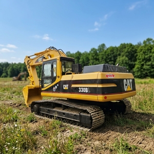 Excavatrice CAT 330C 330CL d'occasion, Caterpillar d'origine, 30 tonnes, modèle moyen, 330b 330bl 330d 330d2 330dl, bon prix, en stock - Product Image 1