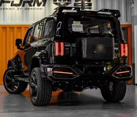 Negro delantero trasero parachoques coche Facelift BodyKit cubierta de neumático para tanque 300 Shadow Kit Kits de carrocería