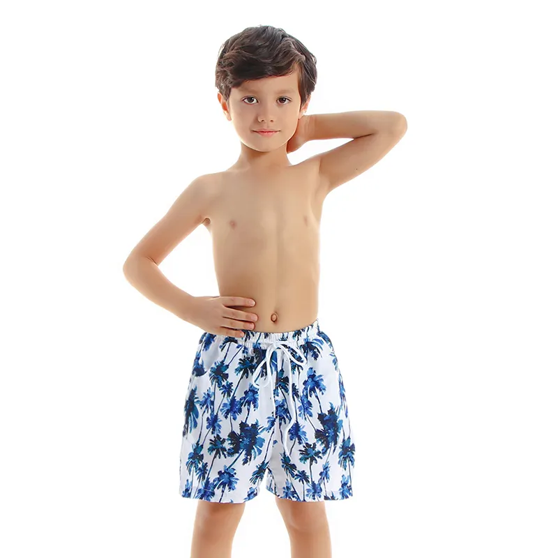 Boys Pattern Shorts Quick Dry Beachwear Swim Kids Board Swimming Trunks 8-13yrs