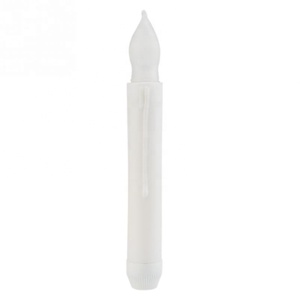 Flameless <strong>LED</strong> Taper Candles Battery Operated <strong>Candlesticks</strong> with Warm Yellow Twinkle Flame Christmas Decor PP Material - Product Image 3