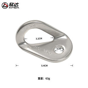 Xinda - Perno de Escalada de Acero Inoxidable 316 M10, Pieza de Suspensión para Puntos de Soporte de Hamacas - Product Image 2
