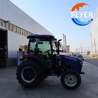 Tracteur à roues 4x4 de haute qualité Coc Ce 75HP avec cabine à vendre