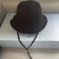 Nouveau Chapeau Bob Coréen en Maille avec Lettres Métalliques, Polyvalent pour Printemps et Automne, Protection Solaire