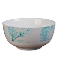 New Bone China Porcelain Mixed Flower In-glazed Designs Bols à céréales de 5.5 pouces avec bol à soupe profond et bols à nouilles Ramen