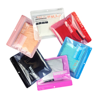 Pochette zippée en plastique PE recyclable avec logo personnalisé pour l'emballage de sous-vêtements et le rangement de vêtements