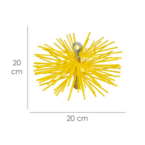 Spazzola per Camino in Nylon 200mm M12 - Product Image 2