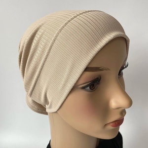 Nouveauté : Sous-<span class=keywords><strong>bonnet</strong></span> tube côtelé en tricot pour hijab, idéal pour les femmes musulmanes, anti-glissement quotidien, prévention de l'<span class=keywords><strong>alopécie</strong></span> - Product Image 3
