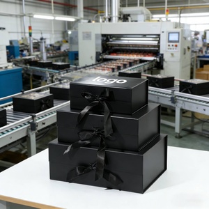 Cajas de Regalo Estéticas Color Crema para Novia, Caja de Regalo de Papel para Compromiso, Caja de Empaque para Exhibición y Uso como Regalo, Caja de Presentación de Alta Gama - Product Image 3