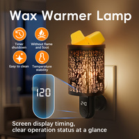 Lampe à cire Elk Forest, ensemble cadeau diffuseur d'ambiance domestique pour cires fondantes et pierres de cire, chauffe-tarte 2-en-1