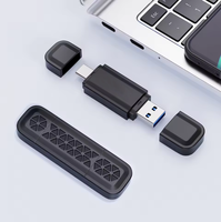 Flashdisk Metal Zhisenova 128GB/64GB/32GB/16GB/8GB USB 2.0/3.0 Perak/Hitam Pilihan Logo Kustom Garansi 1 Tahun Metal