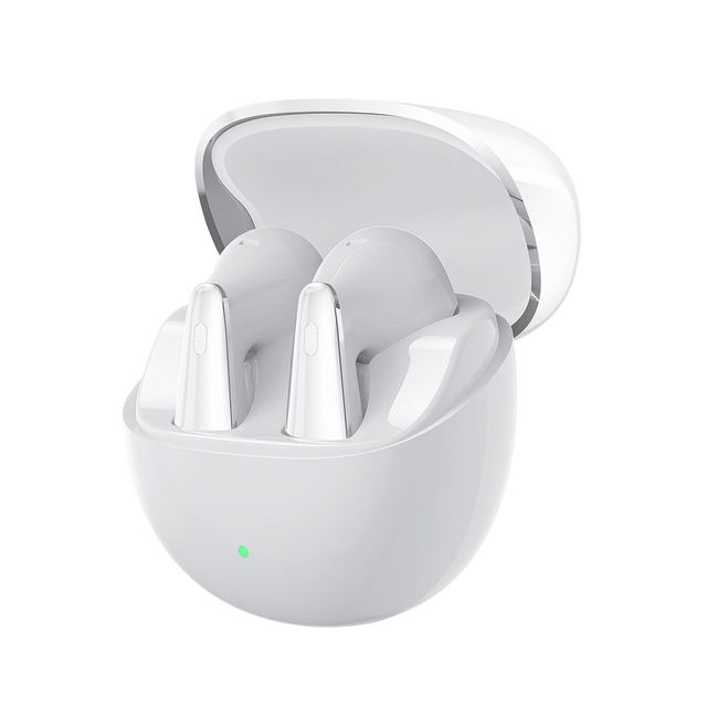 TWS Earphones Semi-In-Ear Headphone 6-Mic Hybrid ANC Bluetooth Earphones Long Battery Life Sports Wireless Earbuds