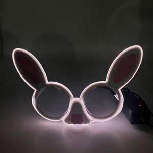 Kính thỏ LED phát sáng với đèn nhấp nháy cho lễ kỷ niệm lễ hội tiệc tùng - Product Image 2