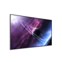 Tableau blanc interactif CHAOFU 55 65 75 85 86 98 110 120 pouces avec écran tactile et supports, affichage LCD pour conférences, magasins, bureaux, écoles