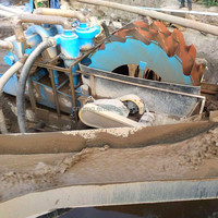 Machine de récupération de sable fin à haute efficacité, récupère jusqu'à 95 % du sable perdu, système avancé de récupération de sable pour l'exploitation minière
