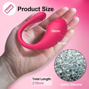 卸売 女性向け ワイヤレス バイブレーター セックストイ アプリ制御 クリトリス Gスポット シミュレーター 振動 ラブエッグ ジャンプエッグ アプリ連動バイブ - Product Image 4