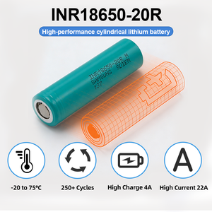 Batterie lithium-ion CALH haute capacité <span class=keywords><strong>18650</strong></span> <span class=keywords><strong>20R</strong></span> 2000mah 22A pour outils électriques, scooter électrique - Product Image 2