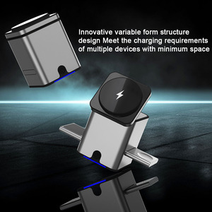 Logotipo personalizado tipo C rotación automática N52 magnético inteligente 3 en 1 <span class=keywords><strong>cargador</strong></span> inalámbrico para Apple Watch <span class=keywords><strong>Iphone</strong></span> 16 15 14 13 - Product Image 5
