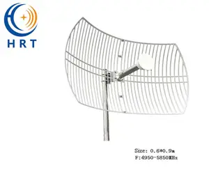 5.8GHz antenna high gain MIMO parabolic grid antenna