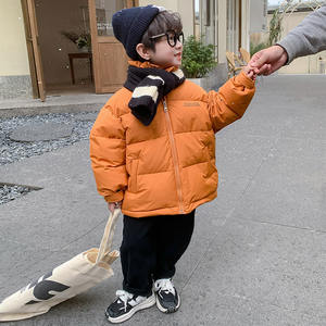 冬の男の子のダウンジャケットスタイリッシュな韓国語バージョントップ手作り新しい子供の幼児のための冬のコート - Product Image 6