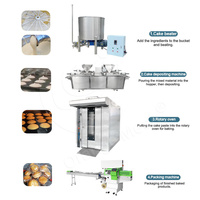 ORME Ligne de Production Entièrement Automatique de Cupcakes, Madeleines, Muffins Anglais et Génoises
