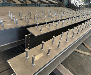 High Load-bearing Industrial Hot Rolled Welded Non-Alloy H-<strong>Beam</strong> Q235 GB Standard Steel Construction <strong>Beam</strong> Cutting Bending XLT - Product Image 2