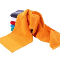 100% coton allongeant la serviette de sport 25*115cm Absorption serviette à séchage rapide Fitness sueur serviette de gymnastique