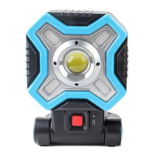Golfein Solar Camping Lamp <b>Led</b> Cob <b>Light</b> Portable Outdoor <b>Work</b> <b>Light</b> With Lithium Battery And Solar Charging - Product Image 5