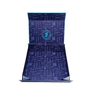 Caja de Embalaje de Cartón Reciclable con Logotipo Personalizado, Cajas de Regalo Magnéticas Plegables para Mariscos, Cajas de Papel - Product Image 4