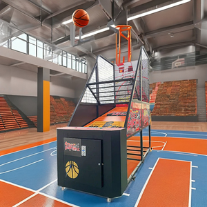 Máquina de juego de tiro de baloncesto callejero de estilo regular deportivo de entretenimiento con monedas para interiores - Product Image 3