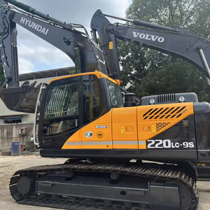 Высокоэффективный энергосберегающий экскаватор Hyundai 220LC-9S, сверхмощный гидравлический экскаватор для строительства, Горнодобывающий муниципальный - Product Image 1
