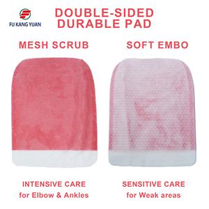 แผ่นขัดผิวทำความสะอาดผิวกายสูตรอ่อนโยน 25 มล. พร้อมโลโก้สั่งทำ  โฟมล้างตัวแบบฟอง  ถุงมือขัดผิว  ผลิตภัณฑ์ดูแลผิวแบบเกาหลีเพื่อการทำความสะอาดอย่างล้ำลึก - Product Image 4