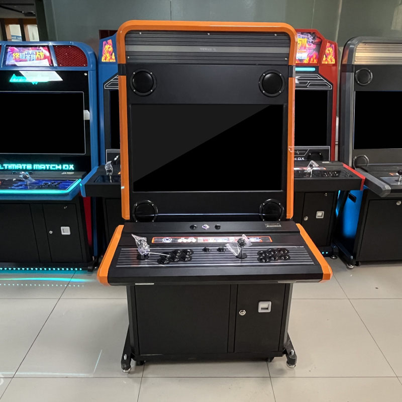 Naranja, 32 pulgadas, estilo "hardware fighter".