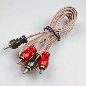 สายสัญญาณเสียง 2RCA แบบตัวผู้ต่อตัวผู้ พร้อมปลอกหุ้ม PVC ทนทาน เหมาะสำหรับรถยนต์ คอมพิวเตอร์ โปรเจคเตอร์ และจอภาพ คุณภาพสูง - Product Image 3