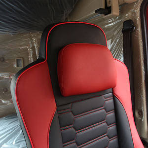 Gane Design <span class=keywords><strong>Housse</strong></span> de siège de voiture en PVC pour appuie-tête en cuir diamanté de luxe pour Scania Duff Volvo German Man Résistant à l'usure Résistant aux taches - Product Image 6