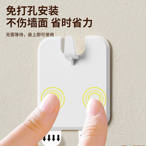 Adhesive Hooks For Picture <b>Frames</b> White Minimalist Reusable Self Adhesive Wall <b>Mounts</b> For Photo Display - Product Image 4