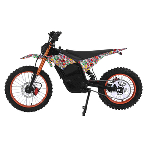 Moto tout-terrain électrique avec moteur sans balais 72V 4500W, batterie au lithium, suspension intégrale, freins à disque hydrauliques, 61-80 km/h pour adultes - Product Image 4