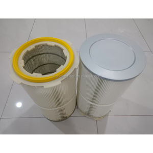 Cartouche filtrante industrielle à six oreilles pour dépoussiérage rapide, cartouche filtrante pour dépoussiéreur à poudre - Product Image 1