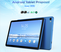 NOUVEAU 2026 > Tablette PC Android 11.0 Octa Core de 10,1 pouces avec 4 Go/6 Go de RAM, résolution 2K HD, Wi-Fi, double SIM pour l'apprentissage et le trading
