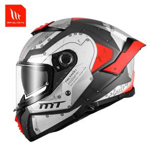 MT produzione Thunder 4 SV caschi integrali per uomini donne professionale in cece R22.06 punto approvato nuovo ABS Box Cascos Para Moto - Product Image 4