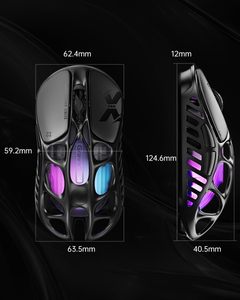 <span class=keywords><strong>Mouse</strong></span> Inalámbrico para Gaming GravaStar Mercury <span class=keywords><strong>X</strong></span> Pro con RGB, 32000 DPI, Sensor PAW 3950, Tasa de Sondeo de 8,000Hz, Solo 49g, Interfaz USB - Product Image 4