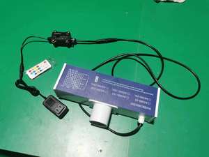 Yüzme Havuzları için Akrilik Şeffaf Şelale Akışı 30/60/90cm 2mm Kalınlık AC12V LED RGB Seçenekleri - Product Image 5