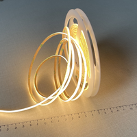 4000K 4MM PCB-Breite Mini-Schneidbare DC5V COB-Streifen 5W 480LEDs/M LED-Streifen Flexibles Band Seil Heimdekoration TV-Hintergrundbeleuchtung