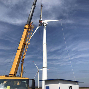 Turbina eólica Energía eólica en el sistema de red Suministro directo de fábrica Precio de 20kw con 220V/380V HELIOS Turbina eólica de eje horizontal 10 m/s - Product Image 2